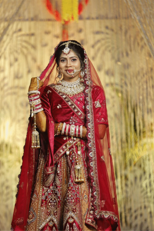 Royal Red Bridal Lehenga